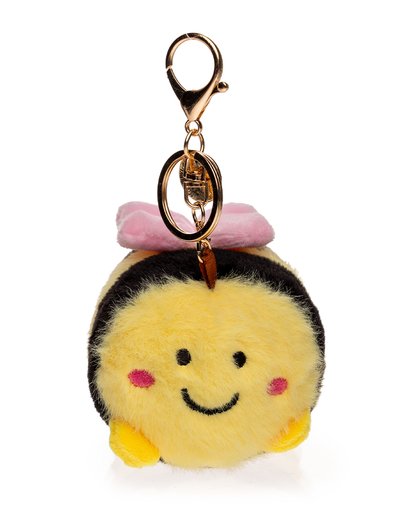 Primary image Bumble Bee Bag Charm - Inspired by St. Jude Patient Ty